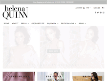 Tablet Screenshot of helena-quinn.com